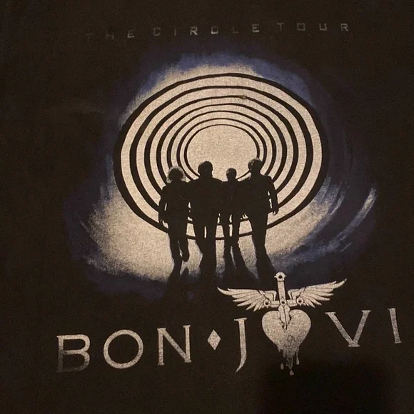 Vintage Bon Jovi t shirt - Picture 2 of 5